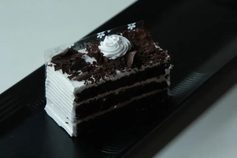 Black Forest pastry slice