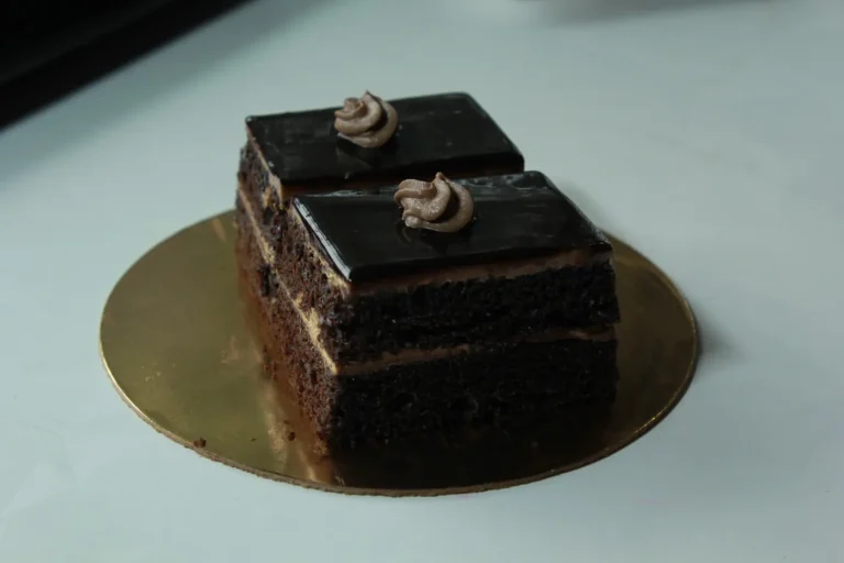 Layered chocolate pastry